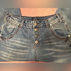 Flawless High Rise Blue Jeans